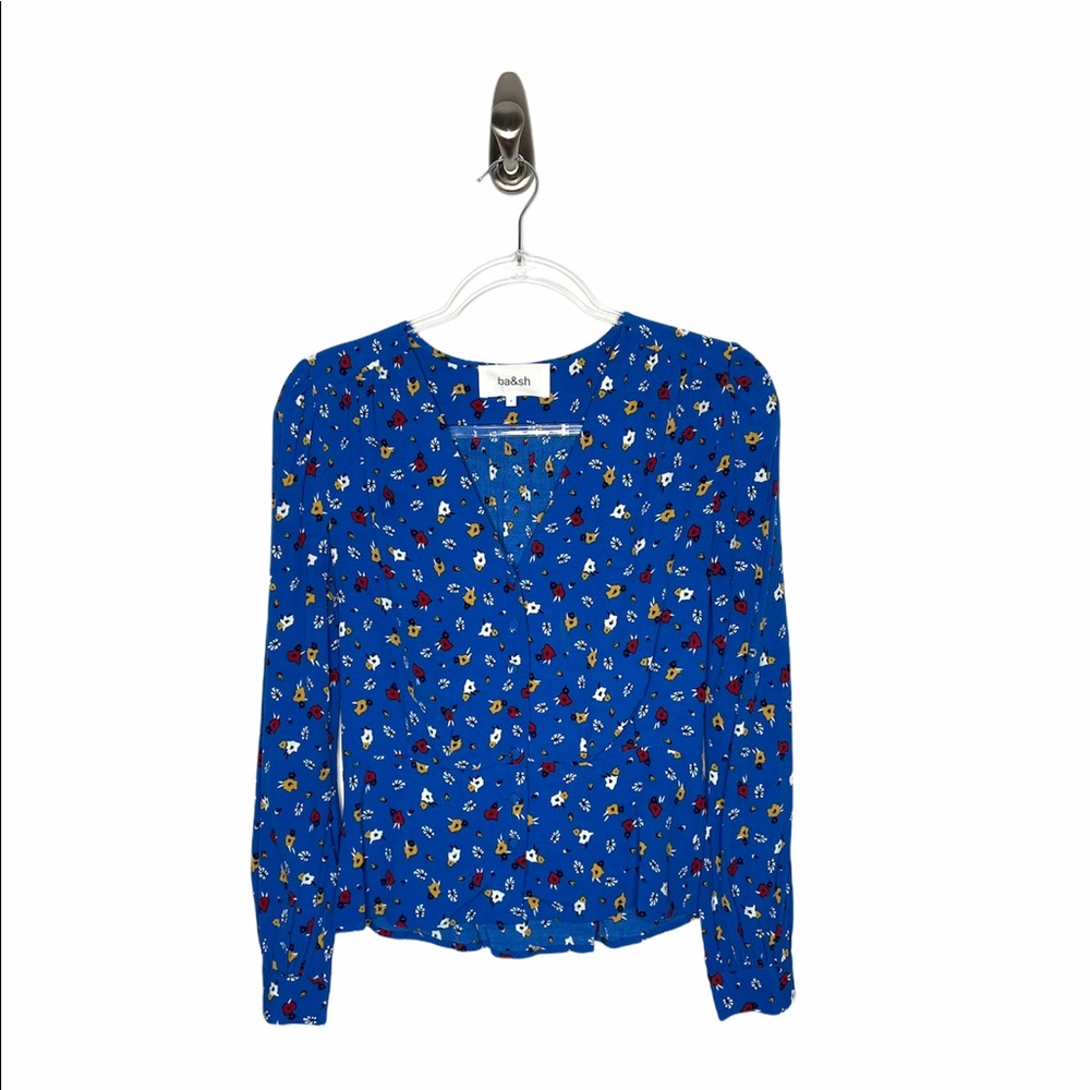 ba&sh | Lali Top in Sky Blue 0/XS/US4
